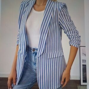 NEW Stripe Blazer